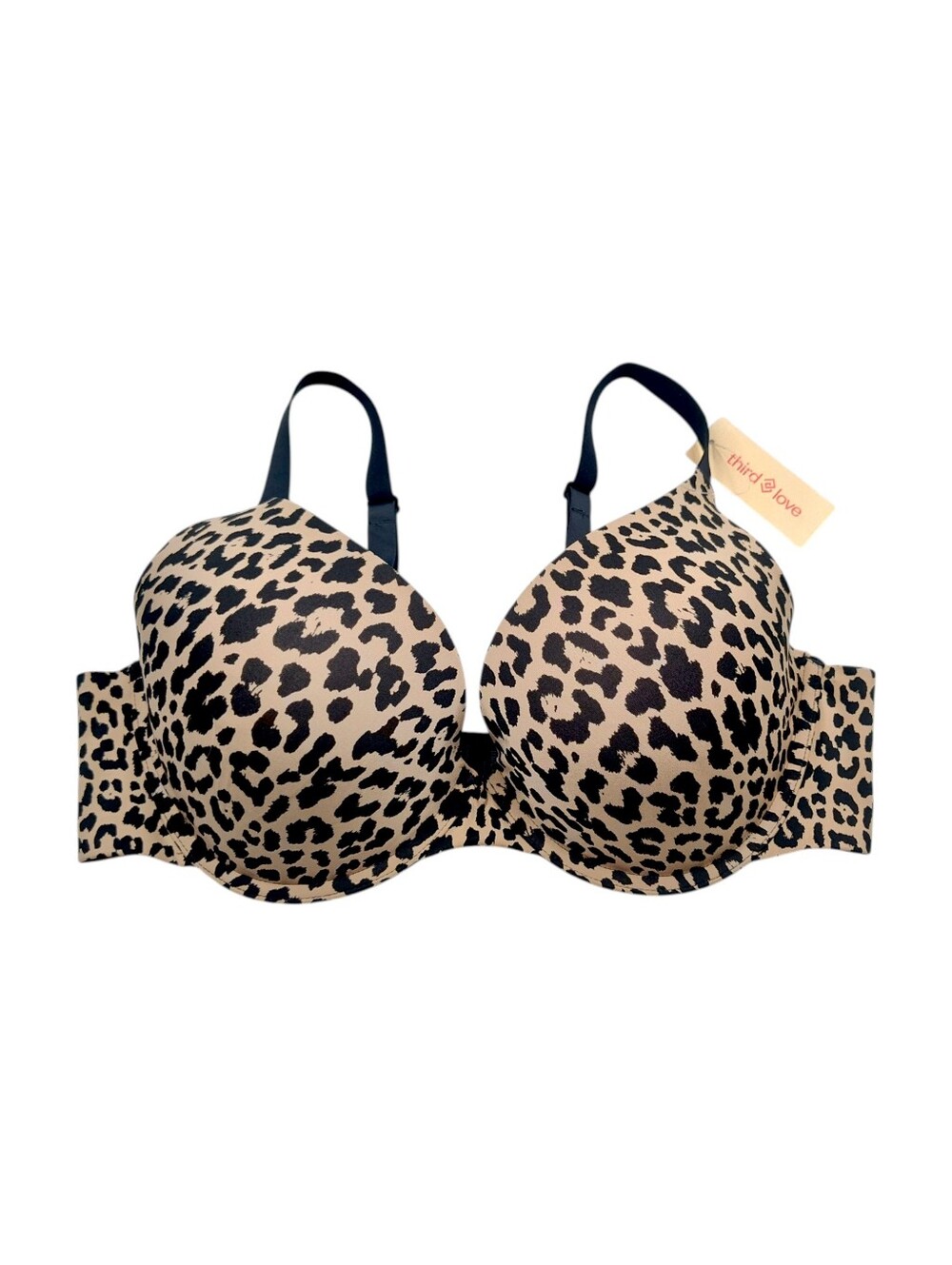 ThirdLove Leopard Print T-Shirt Bra NWT Size 38C - Picture 10 of 10